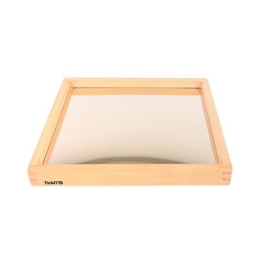 TickiT® Translucent Gem Cube Mirror Tray Set